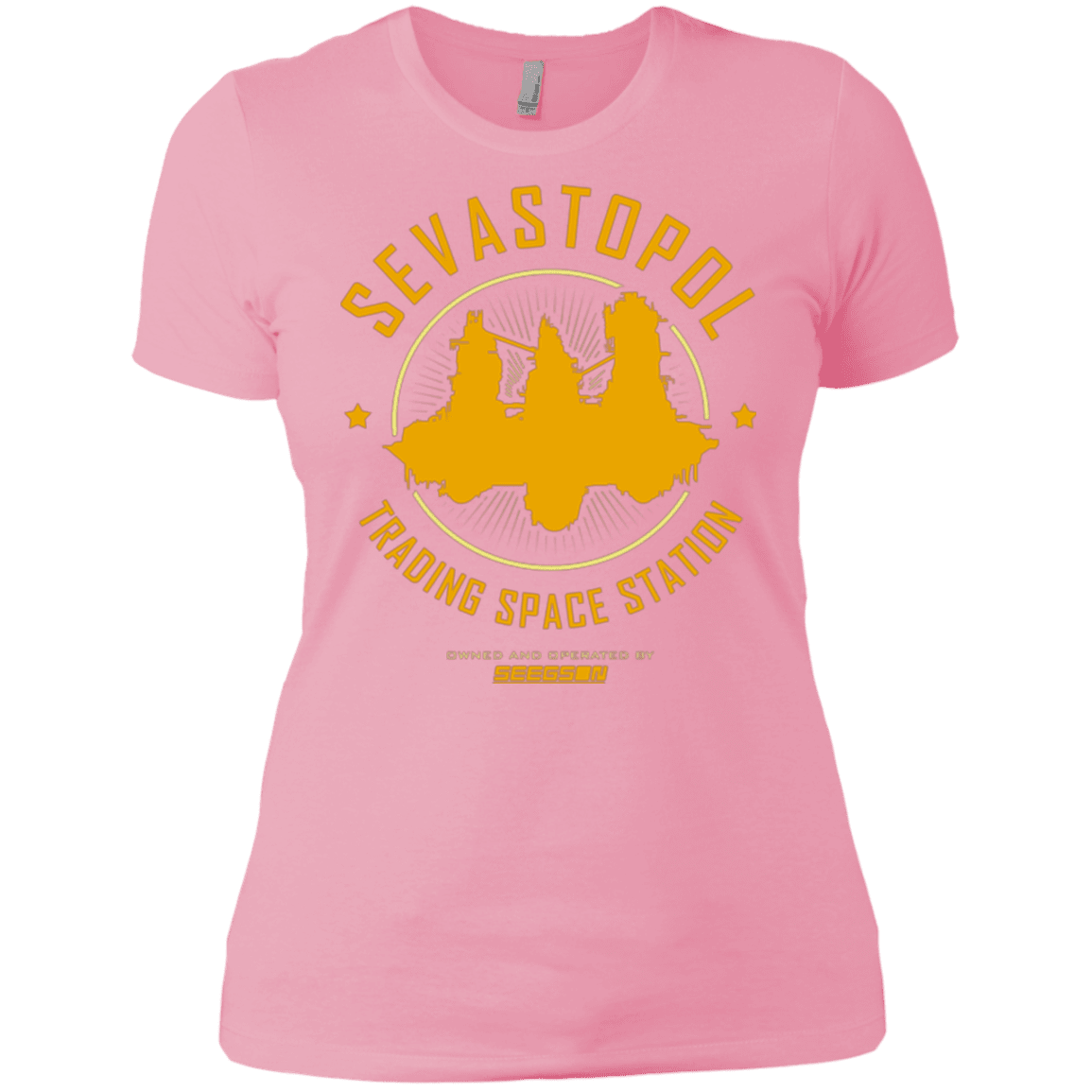 T-Shirts Light Pink / X-Small Sevastopol Station Women's Premium T-Shirt