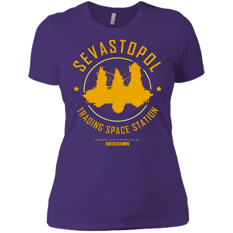 T-Shirts Purple / X-Small Sevastopol Station Women's Premium T-Shirt