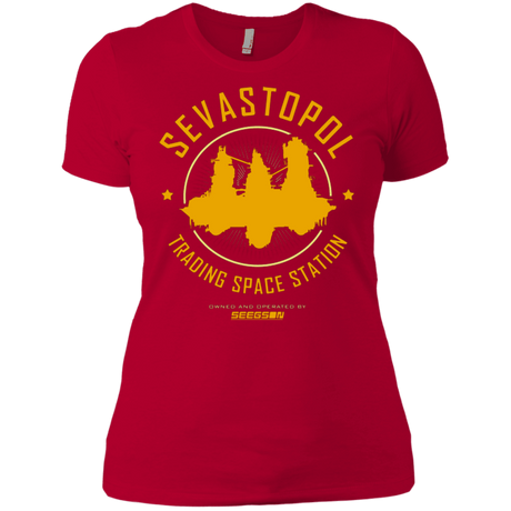 T-Shirts Red / X-Small Sevastopol Station Women's Premium T-Shirt