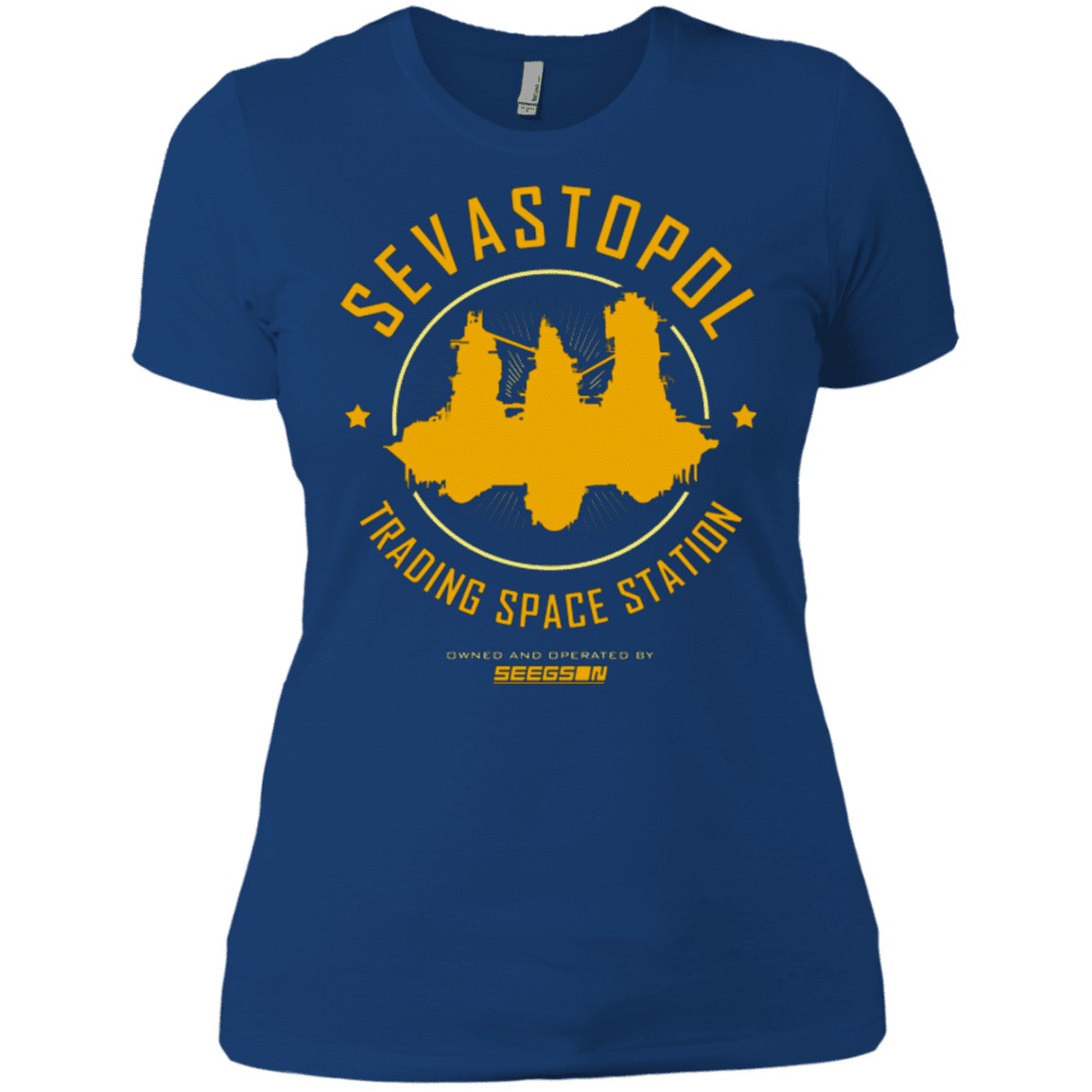 T-Shirts Royal / X-Small Sevastopol Station Women's Premium T-Shirt