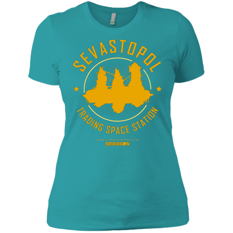 T-Shirts Tahiti Blue / X-Small Sevastopol Station Women's Premium T-Shirt