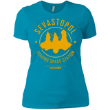 T-Shirts Turquoise / X-Small Sevastopol Station Women's Premium T-Shirt