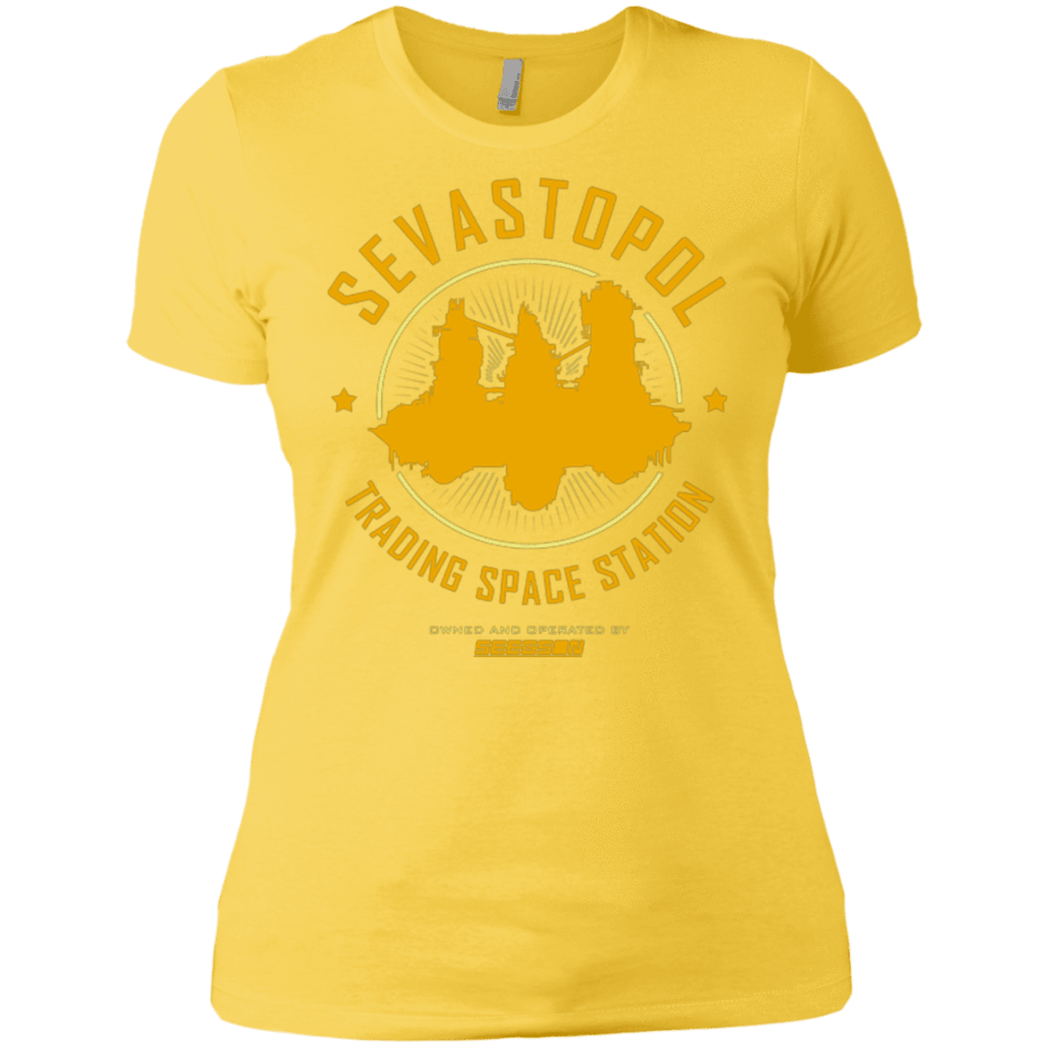 T-Shirts Vibrant Yellow / X-Small Sevastopol Station Women's Premium T-Shirt