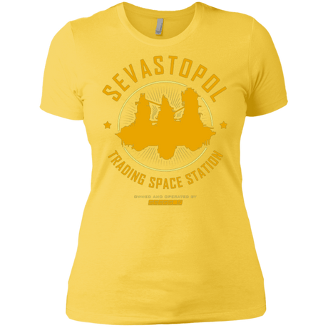 T-Shirts Vibrant Yellow / X-Small Sevastopol Station Women's Premium T-Shirt