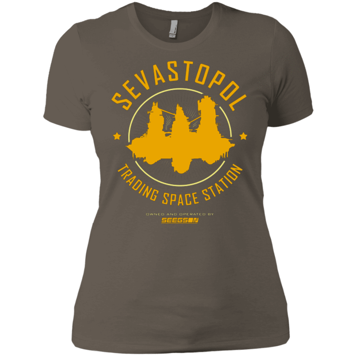 T-Shirts Warm Grey / X-Small Sevastopol Station Women's Premium T-Shirt