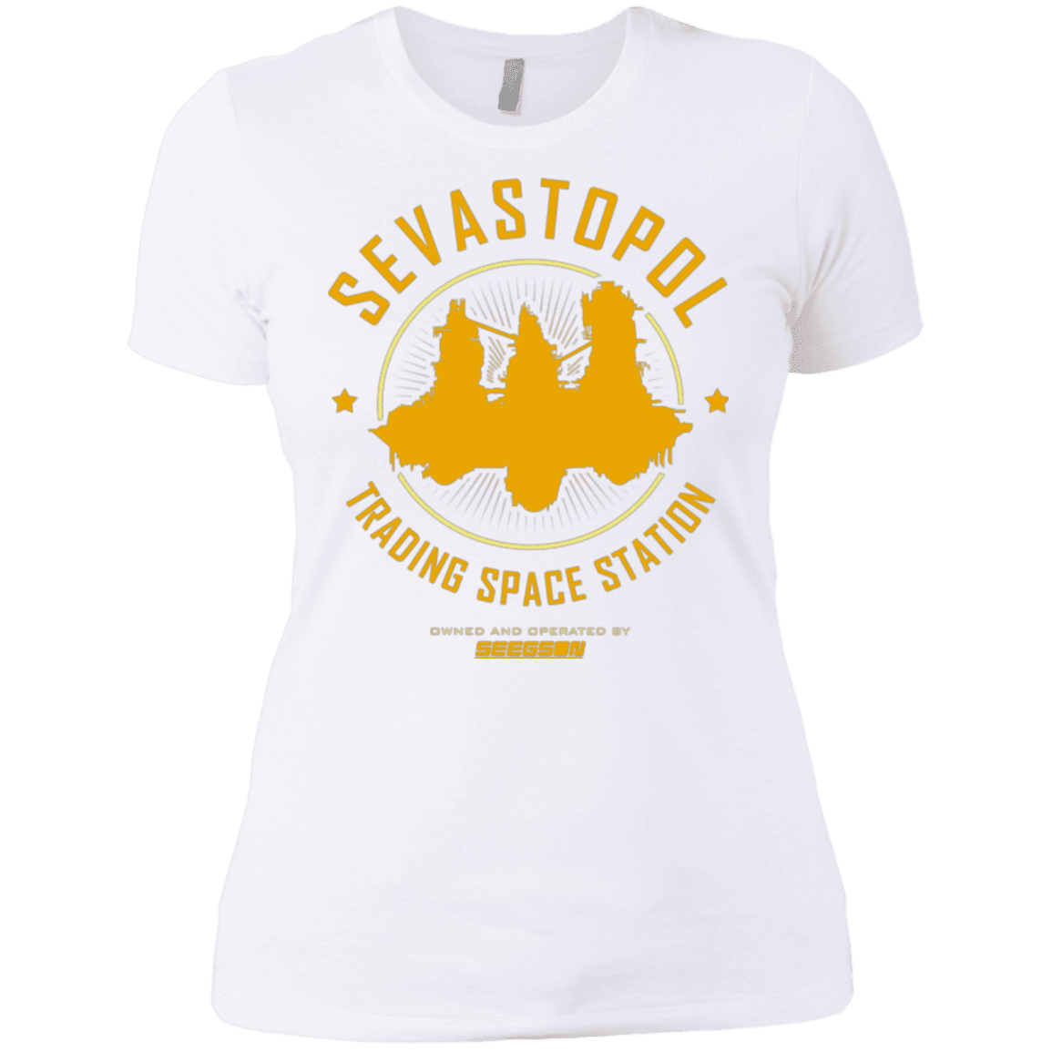 T-Shirts White / X-Small Sevastopol Station Women's Premium T-Shirt