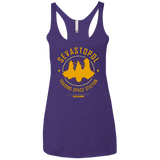 T-Shirts Purple / X-Small Sevastopol Station Women's Triblend Racerback Tank