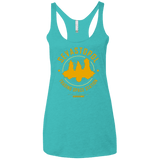 T-Shirts Tahiti Blue / X-Small Sevastopol Station Women's Triblend Racerback Tank