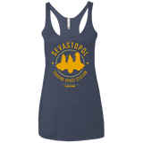 T-Shirts Vintage Navy / X-Small Sevastopol Station Women's Triblend Racerback Tank