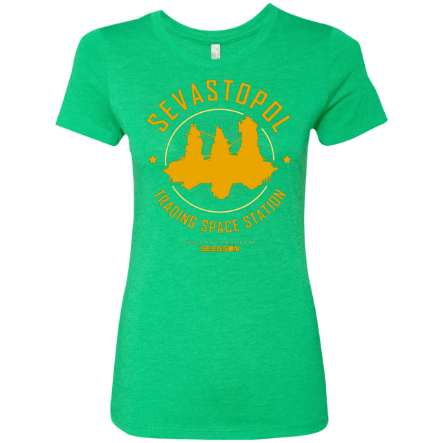 T-Shirts Envy / Small Sevastopol Station Women's Triblend T-Shirt