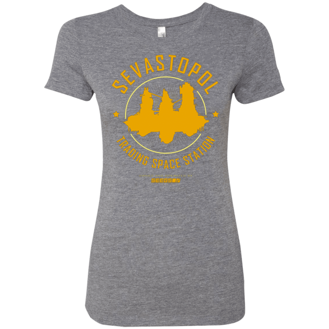 T-Shirts Premium Heather / Small Sevastopol Station Women's Triblend T-Shirt