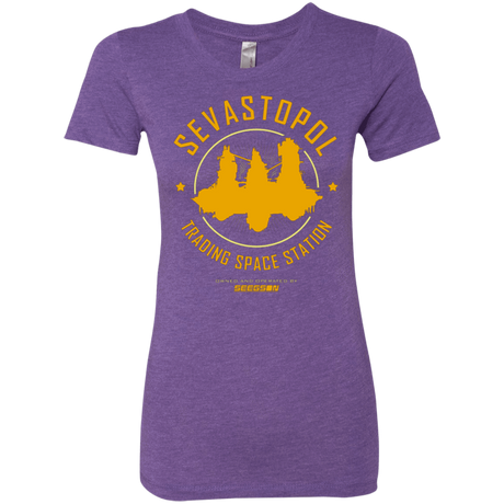 T-Shirts Purple Rush / Small Sevastopol Station Women's Triblend T-Shirt