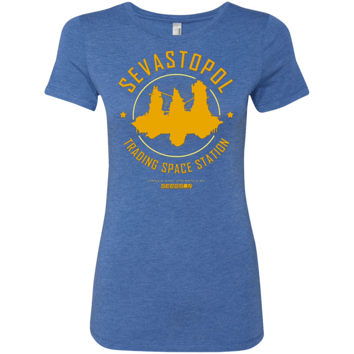 T-Shirts Vintage Royal / Small Sevastopol Station Women's Triblend T-Shirt