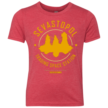T-Shirts Vintage Red / YXS Sevastopol Station Youth Triblend T-Shirt