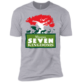 T-Shirts Heather Grey / YXS Seven Kingdoms Boys Premium T-Shirt