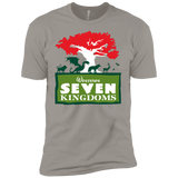 T-Shirts Light Grey / YXS Seven Kingdoms Boys Premium T-Shirt