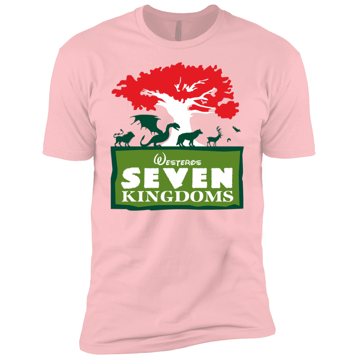 T-Shirts Light Pink / YXS Seven Kingdoms Boys Premium T-Shirt