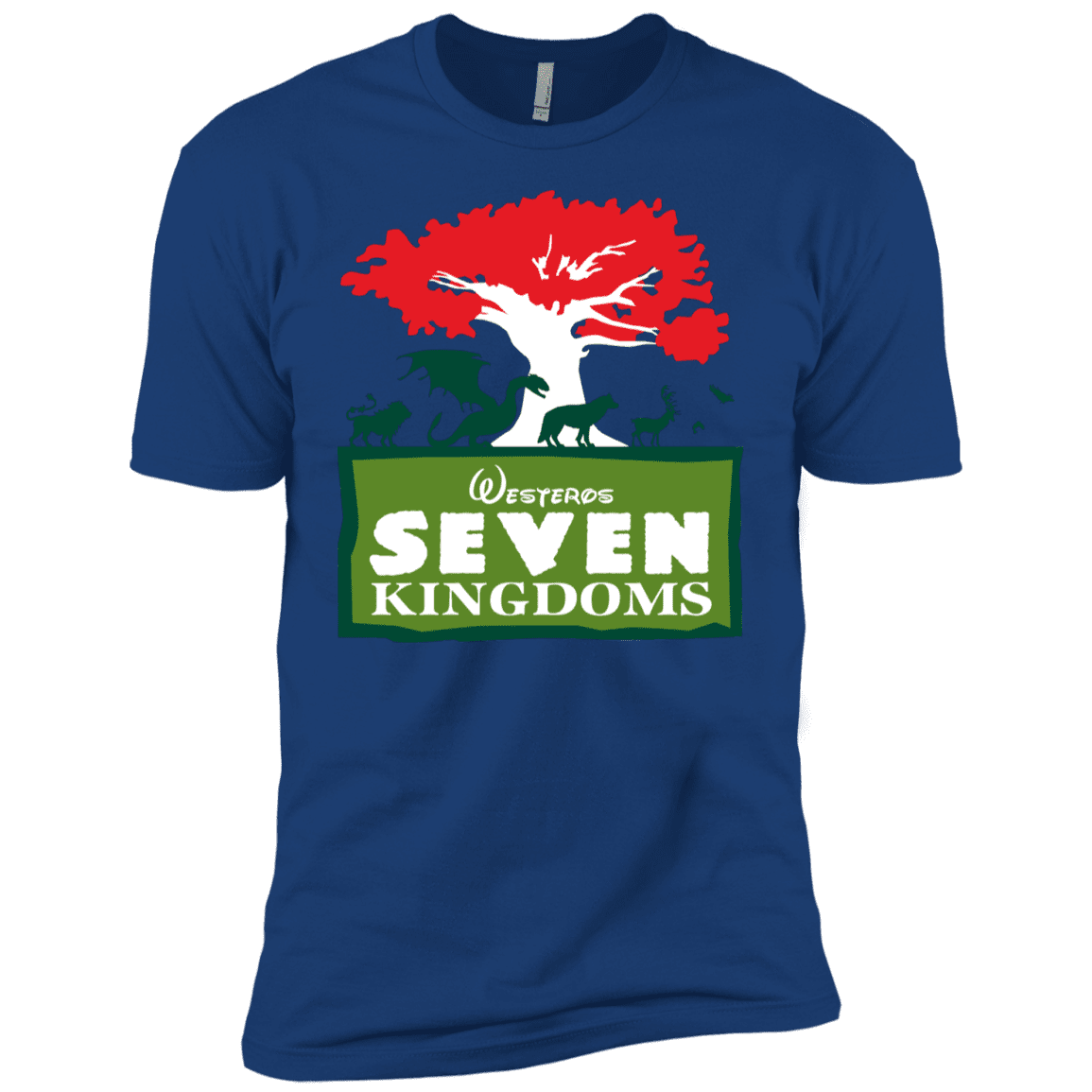 T-Shirts Royal / YXS Seven Kingdoms Boys Premium T-Shirt