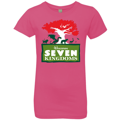 T-Shirts Hot Pink / YXS Seven Kingdoms Girls Premium T-Shirt