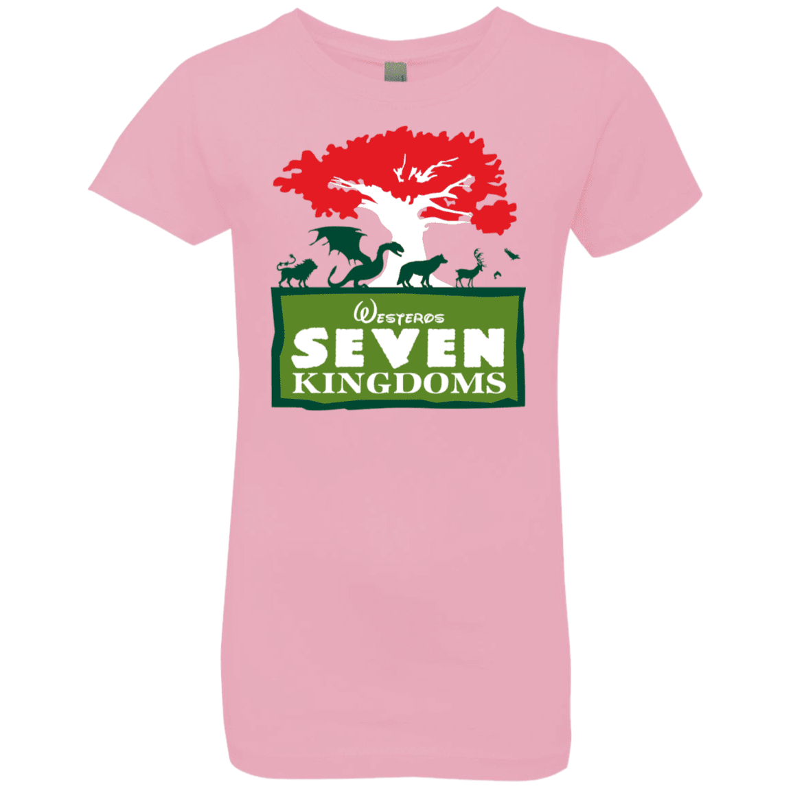 T-Shirts Light Pink / YXS Seven Kingdoms Girls Premium T-Shirt