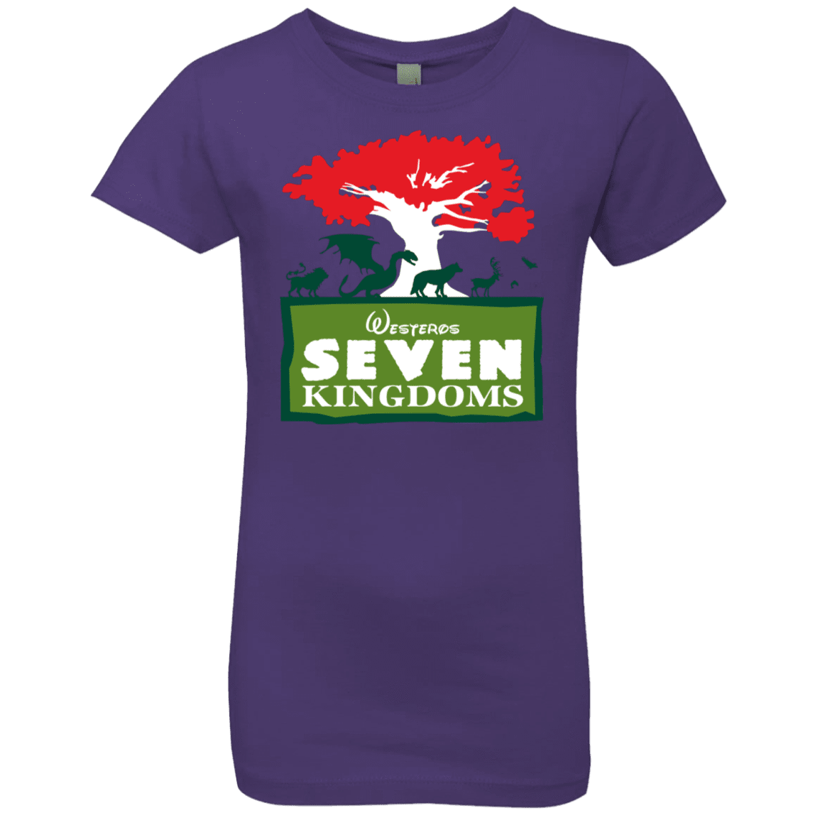 T-Shirts Purple Rush / YXS Seven Kingdoms Girls Premium T-Shirt