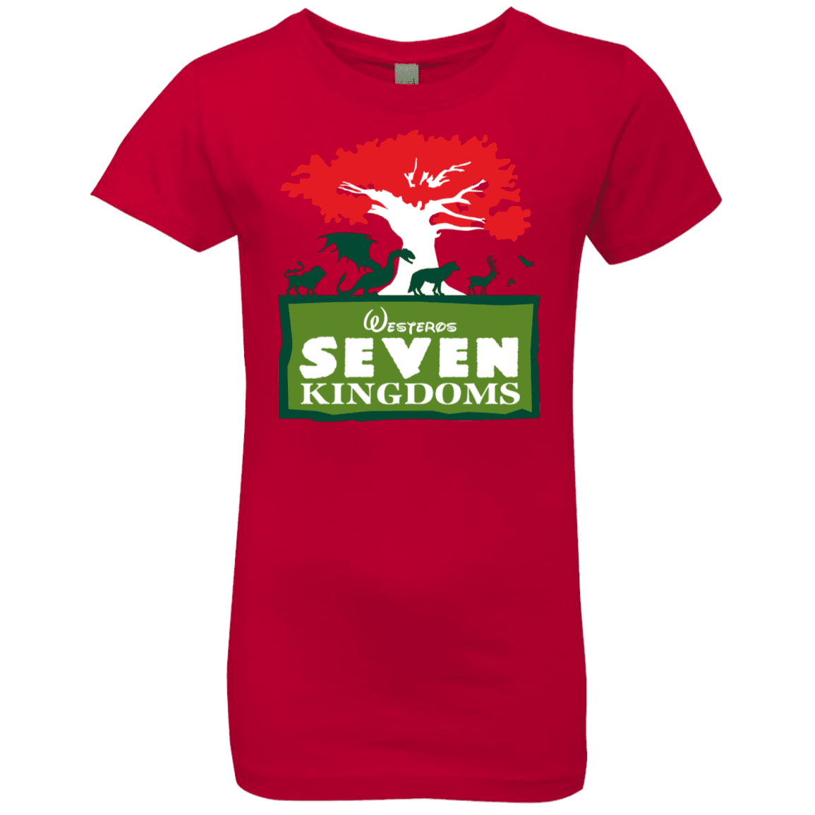 T-Shirts Red / YXS Seven Kingdoms Girls Premium T-Shirt