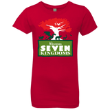 T-Shirts Red / YXS Seven Kingdoms Girls Premium T-Shirt