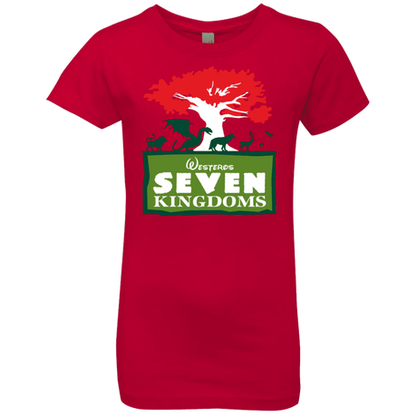 T-Shirts Red / YXS Seven Kingdoms Girls Premium T-Shirt