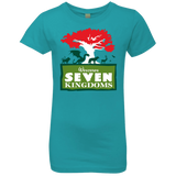 T-Shirts Tahiti Blue / YXS Seven Kingdoms Girls Premium T-Shirt