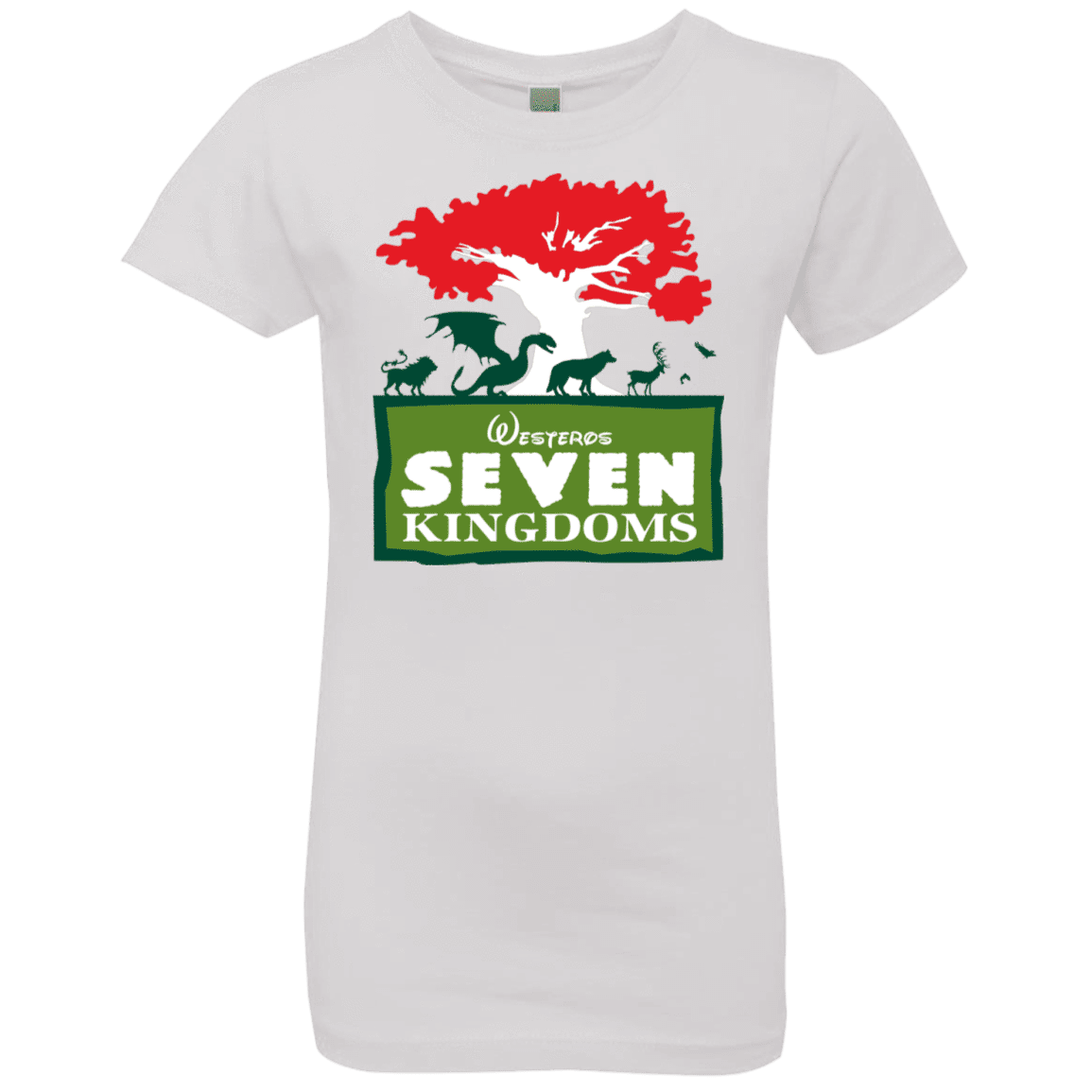 T-Shirts White / YXS Seven Kingdoms Girls Premium T-Shirt