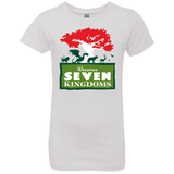 T-Shirts White / YXS Seven Kingdoms Girls Premium T-Shirt