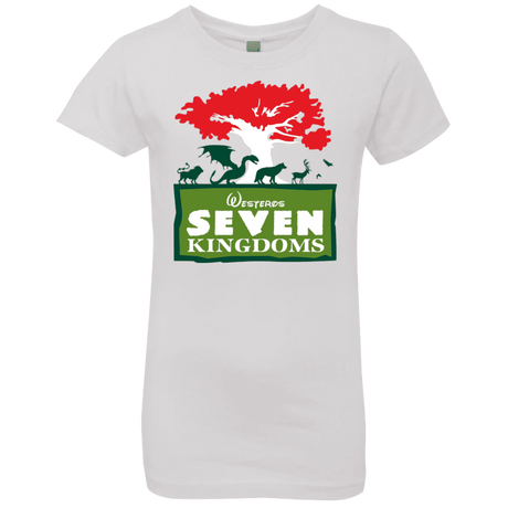 T-Shirts White / YXS Seven Kingdoms Girls Premium T-Shirt