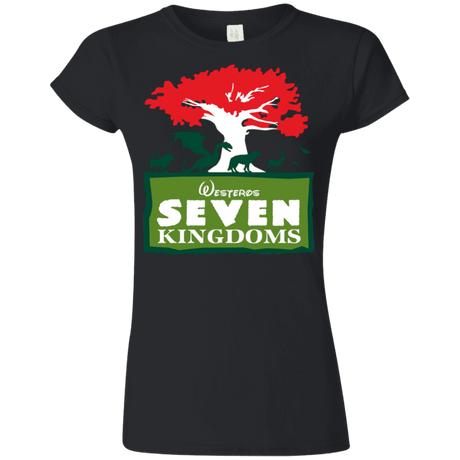 T-Shirts Black / S Seven Kingdoms Junior Slimmer-Fit T-Shirt