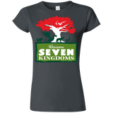 T-Shirts Charcoal / S Seven Kingdoms Junior Slimmer-Fit T-Shirt