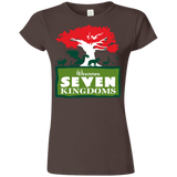 T-Shirts Dark Chocolate / S Seven Kingdoms Junior Slimmer-Fit T-Shirt