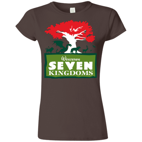 T-Shirts Dark Chocolate / S Seven Kingdoms Junior Slimmer-Fit T-Shirt