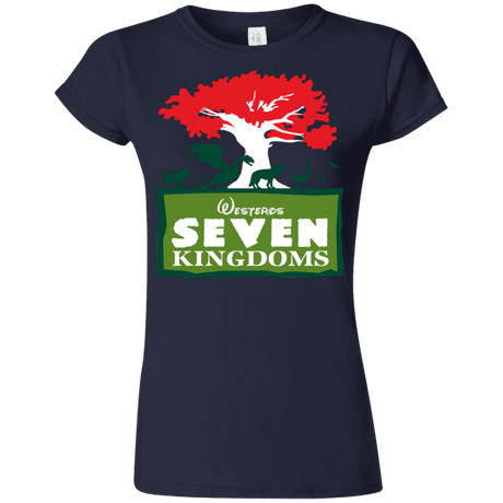 T-Shirts Navy / S Seven Kingdoms Junior Slimmer-Fit T-Shirt