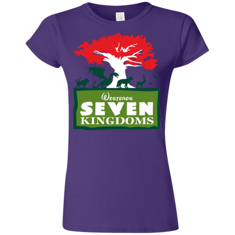 T-Shirts Purple / S Seven Kingdoms Junior Slimmer-Fit T-Shirt