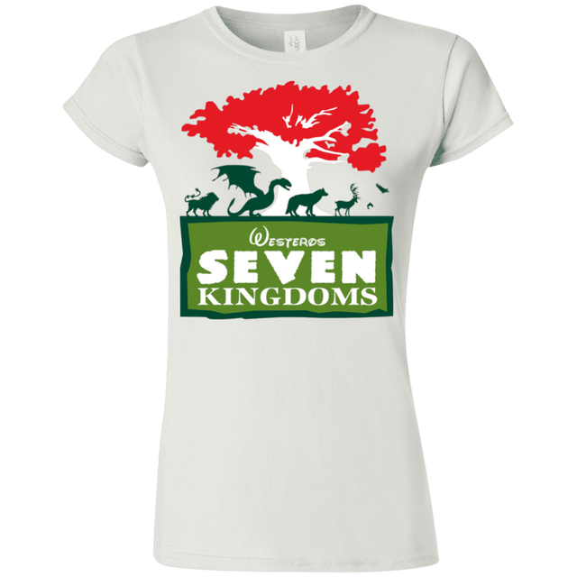 T-Shirts White / S Seven Kingdoms Junior Slimmer-Fit T-Shirt