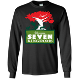 T-Shirts Black / S Seven Kingdoms Men's Long Sleeve T-Shirt