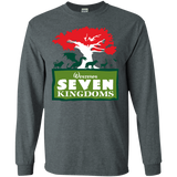 T-Shirts Dark Heather / S Seven Kingdoms Men's Long Sleeve T-Shirt