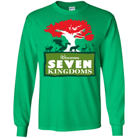 T-Shirts Irish Green / S Seven Kingdoms Men's Long Sleeve T-Shirt