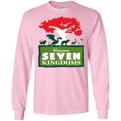 T-Shirts Light Pink / S Seven Kingdoms Men's Long Sleeve T-Shirt