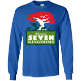 T-Shirts Royal / S Seven Kingdoms Men's Long Sleeve T-Shirt