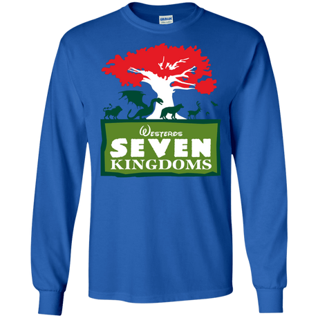 T-Shirts Royal / S Seven Kingdoms Men's Long Sleeve T-Shirt