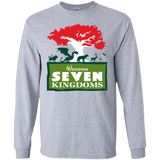 T-Shirts Sport Grey / S Seven Kingdoms Men's Long Sleeve T-Shirt