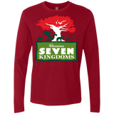 T-Shirts Cardinal / S Seven Kingdoms Men's Premium Long Sleeve