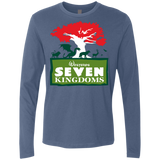 T-Shirts Indigo / S Seven Kingdoms Men's Premium Long Sleeve