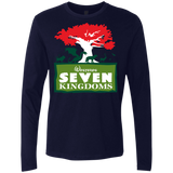 T-Shirts Midnight Navy / S Seven Kingdoms Men's Premium Long Sleeve
