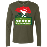 T-Shirts Military Green / S Seven Kingdoms Men's Premium Long Sleeve